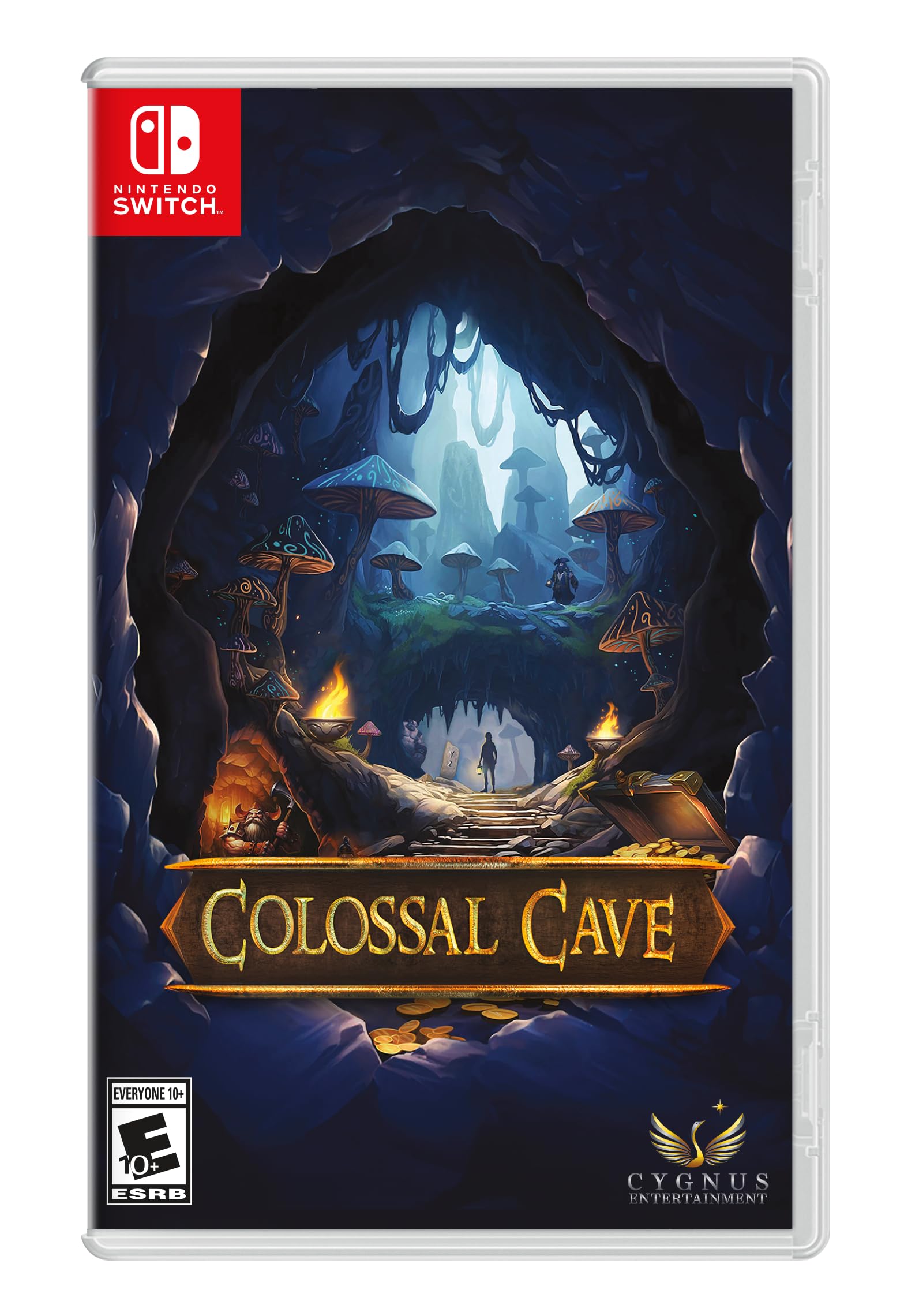 Colossal Cave Adventure Game for Nintendo Switch - Explore Mysterious Caves & Solve Puzzles | Family-Friendly Exploration Game for Kids & Adults