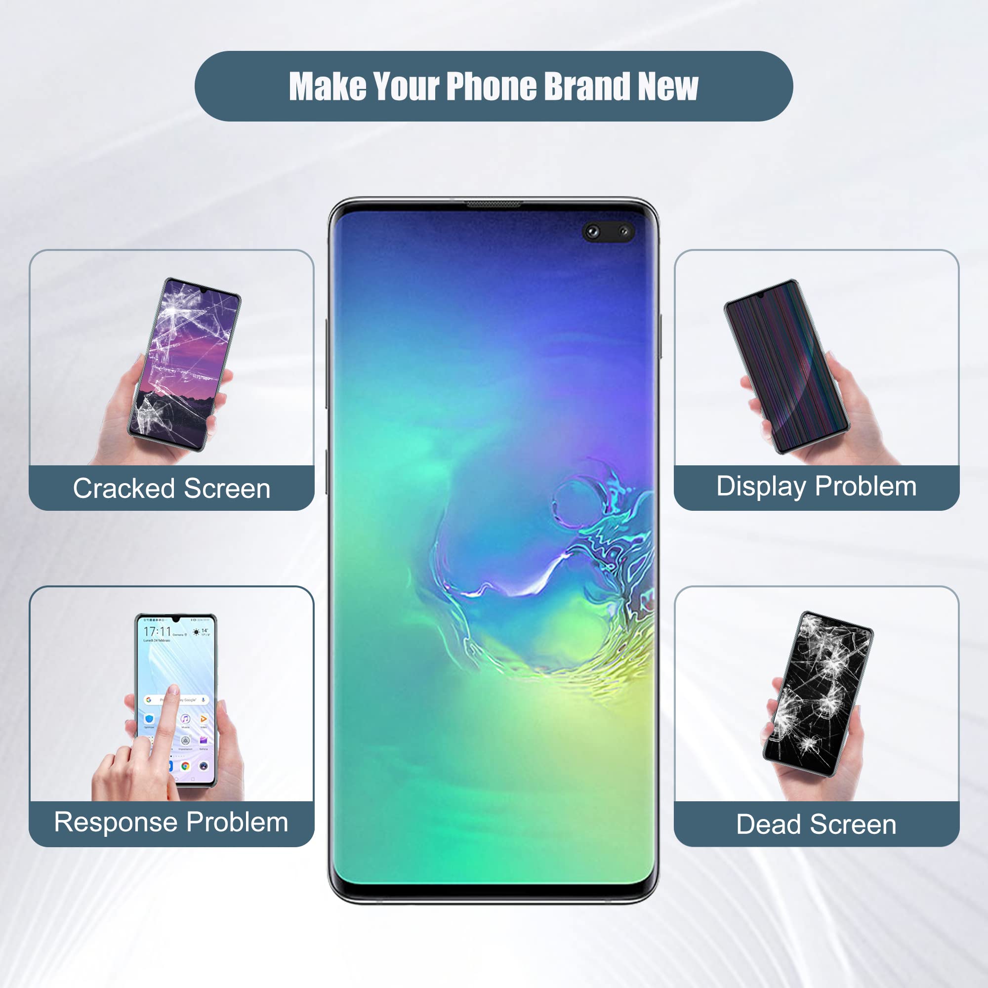 Samsung Galaxy S10 Plus S10+ SM-G975U SM-G975W 6.4
