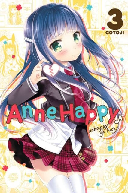 Anne Happy, Vol. 3: Unhappy Go Lucky! Manga by Kotoji - Perfect for Anime Fans & Comedy Manga Collectors