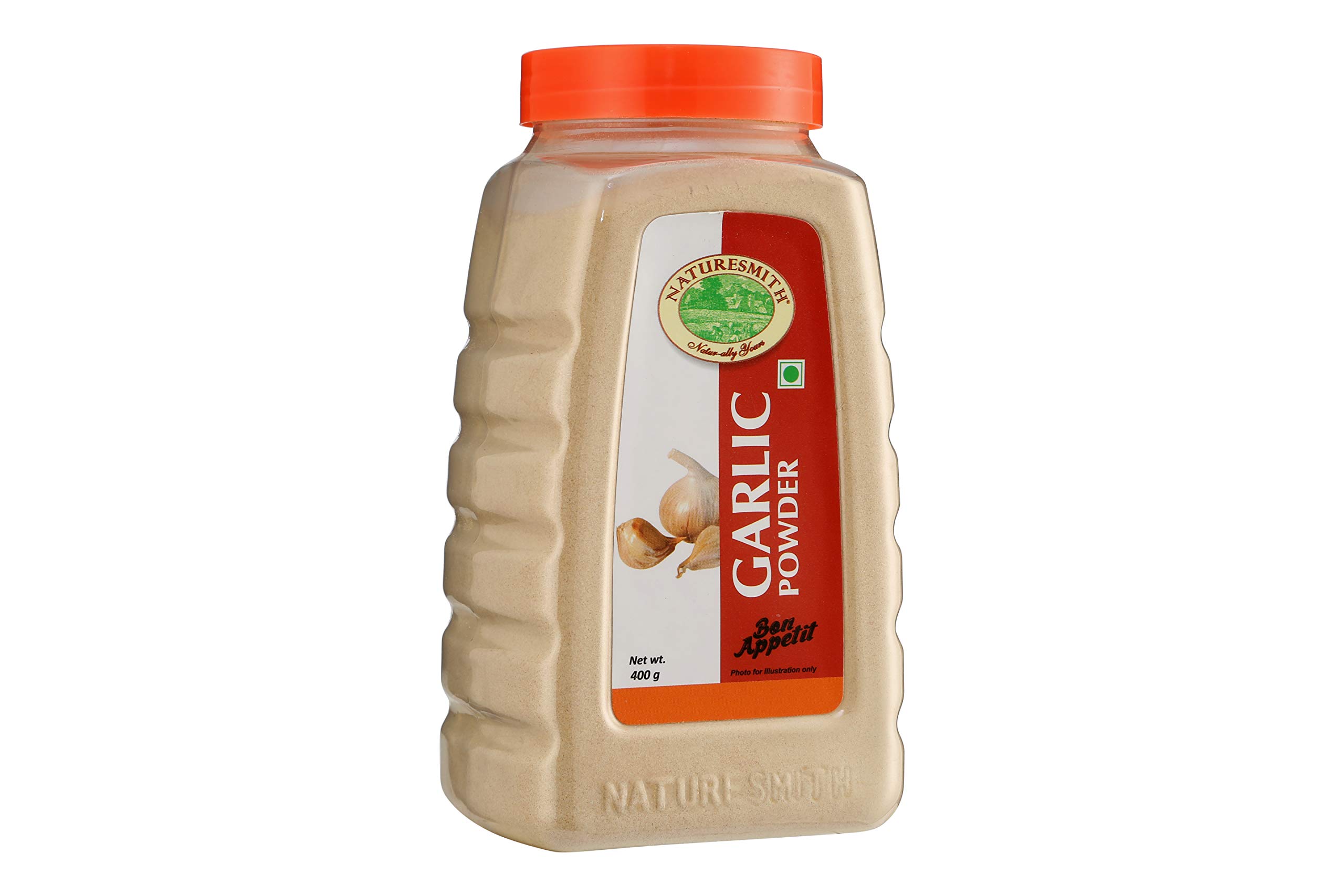 Organic Garlic Powder 400g - Premium All-Natural Spice for Cooking, Baking & Seasoning | Ready-to-Use Large Jar | Perfect for Pasta, Pizza, Soups & Homemade Seasoning Blends
