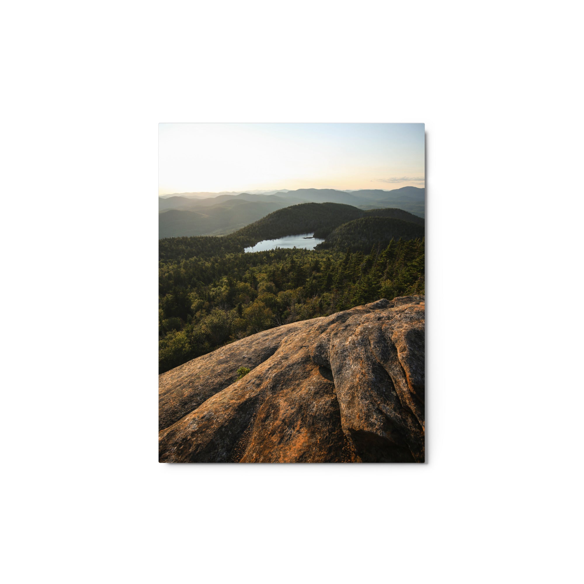 Premium Metal Print of Crane Mountain - Stunning Landscape Wall Art for Home & Office Decor | Perfect for Living Room, Bedroom, or Gift