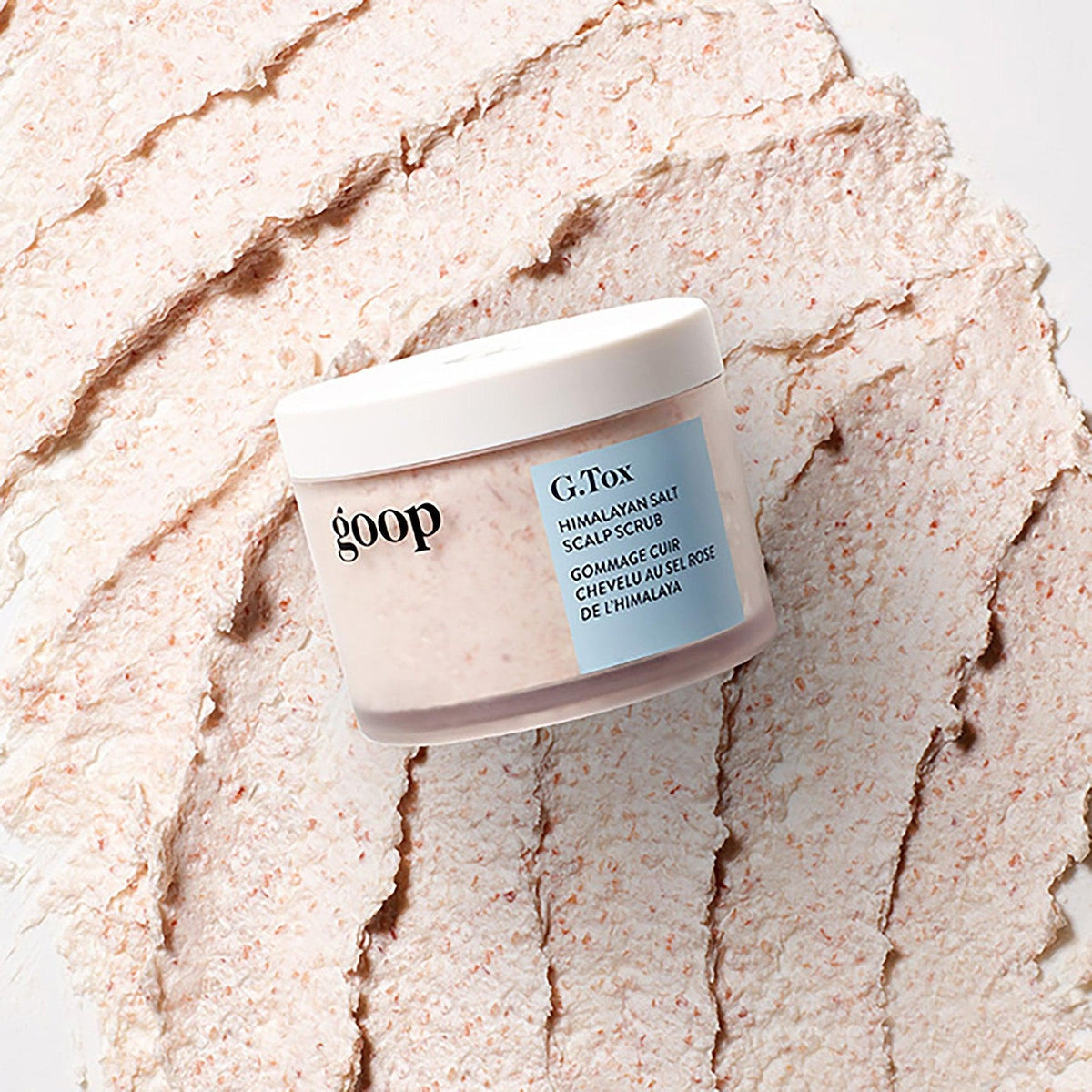 G.Tox Himalayan Salt Scalp Scrub Shampoo - Exfoliating & Detoxifying Treatment for Dandruff & Dry Scalp - Natural Hair Care for Men & Women - Perfect for Deep Cleansing & Scalp Refreshment