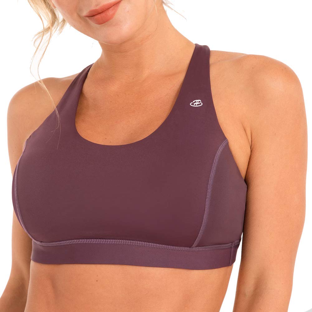 Women's Low Support Padded Sports Bras - Yoga & Workout