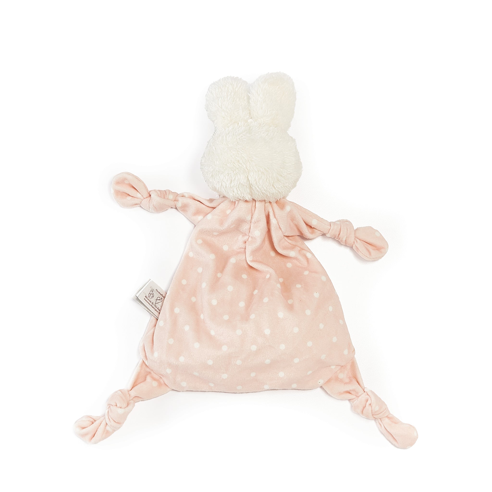 Blossom Bunny Plush Toy - Soft Stuffed Animal for Kids, Cute Knotted Bunny Friend - Perfect for Cuddling, Gifts, and Nursery Decor
