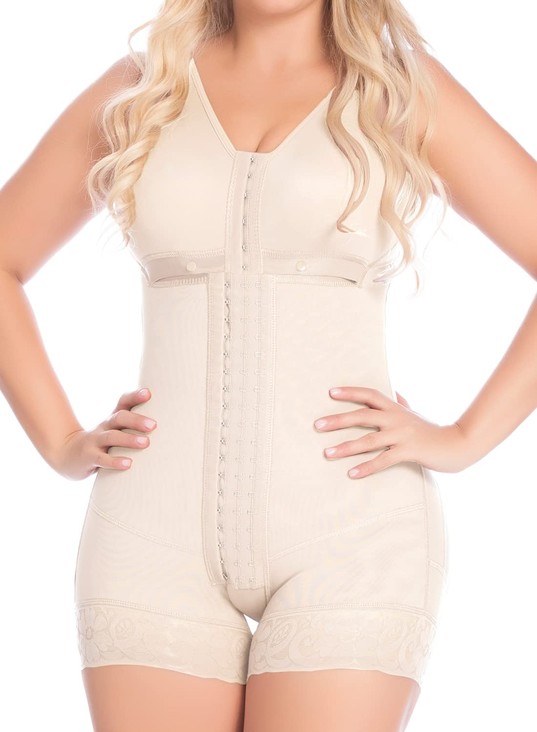 DELIÉ by Fajas DPrada 09086 Colombian Postpartum Girdle - Full Body Shaper for Women - Slimming Waist Trainer & Tummy Control - Perfect for Post Pregnancy Recovery & Everyday Shapewear