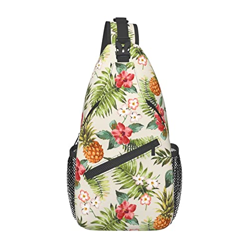 8 Hibiscus Flowers Pineapple