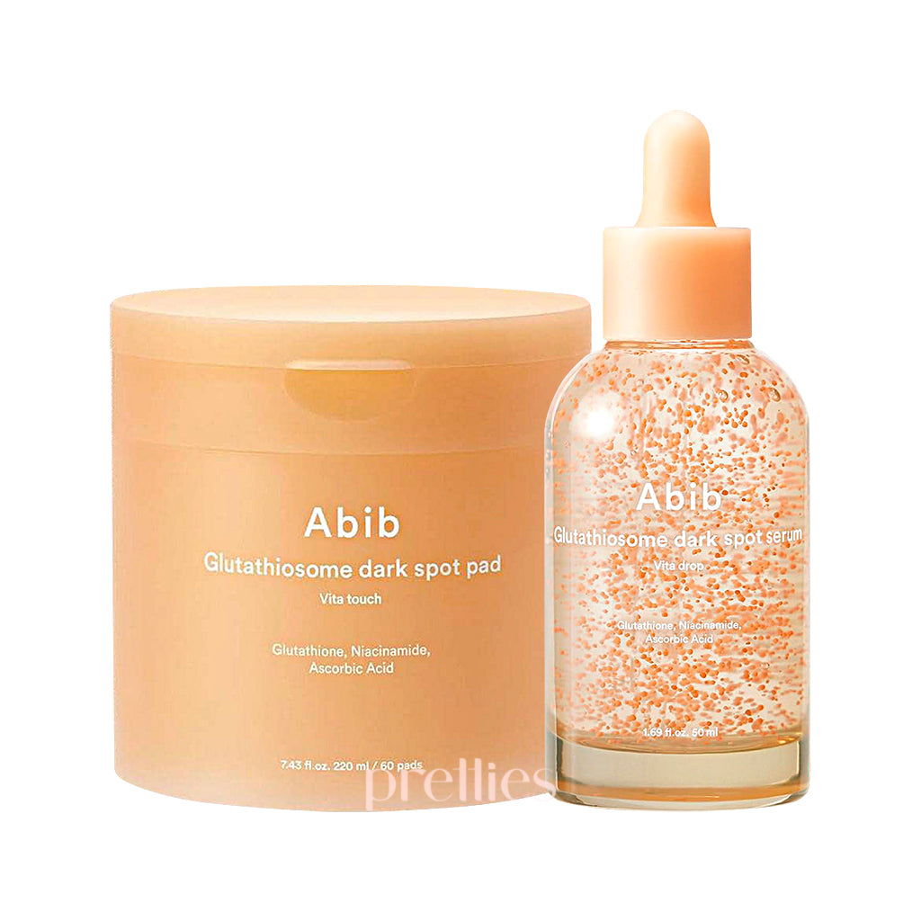 Abib Glutathiosome Vita Brightening Duo Set - Brightening & Hydrating Skincare for Glowing Skin | Perfect for Daily Routine & Night Care