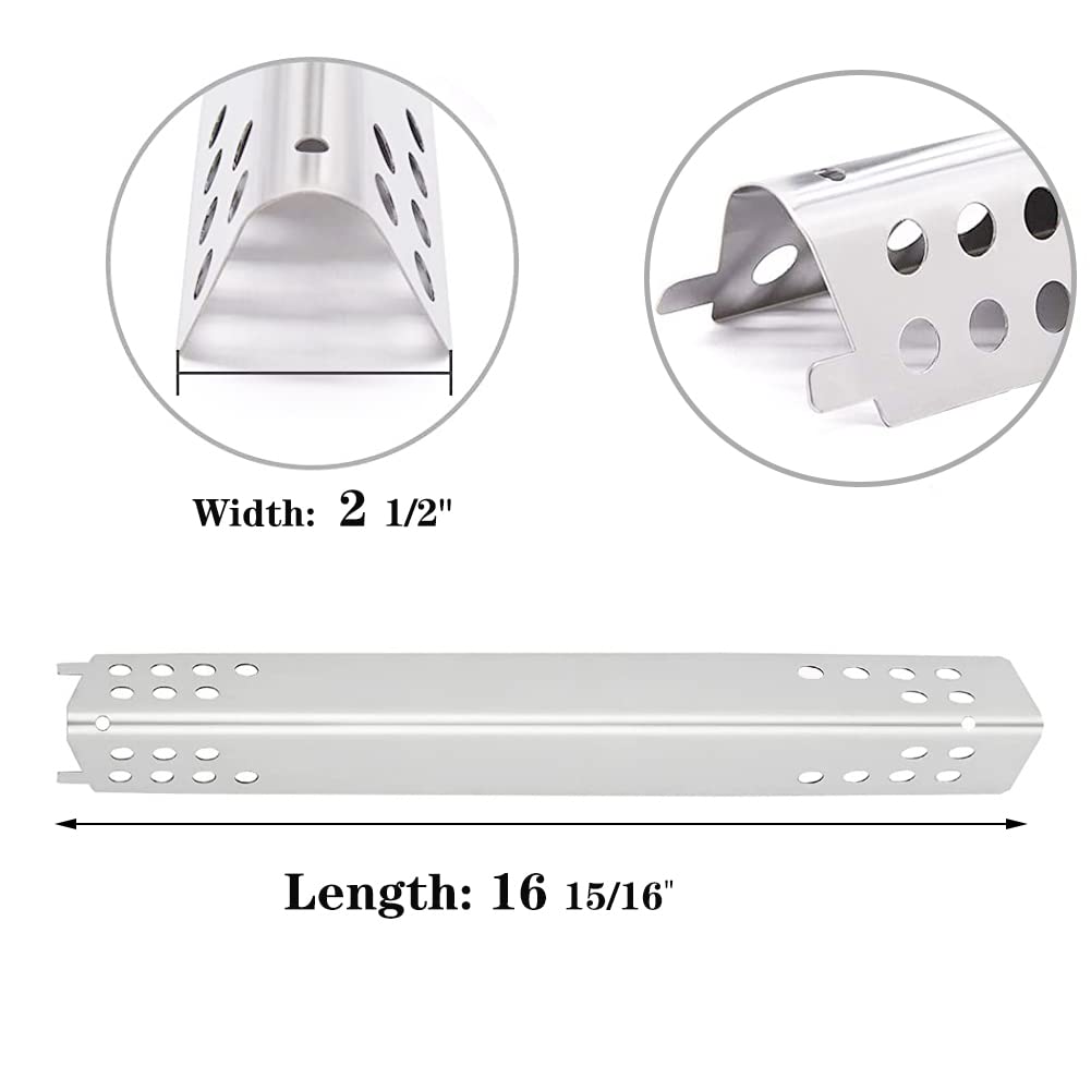 Charbroil Performance 5 Burner Grill Parts Replacement Kit - Burners, Heat Plates & Adjustable Carryover Tube for Models 463347519, 463347017, 463335517, 463276517, 463244819 - Perfect for Outdoor BBQ & Backyard Grilling