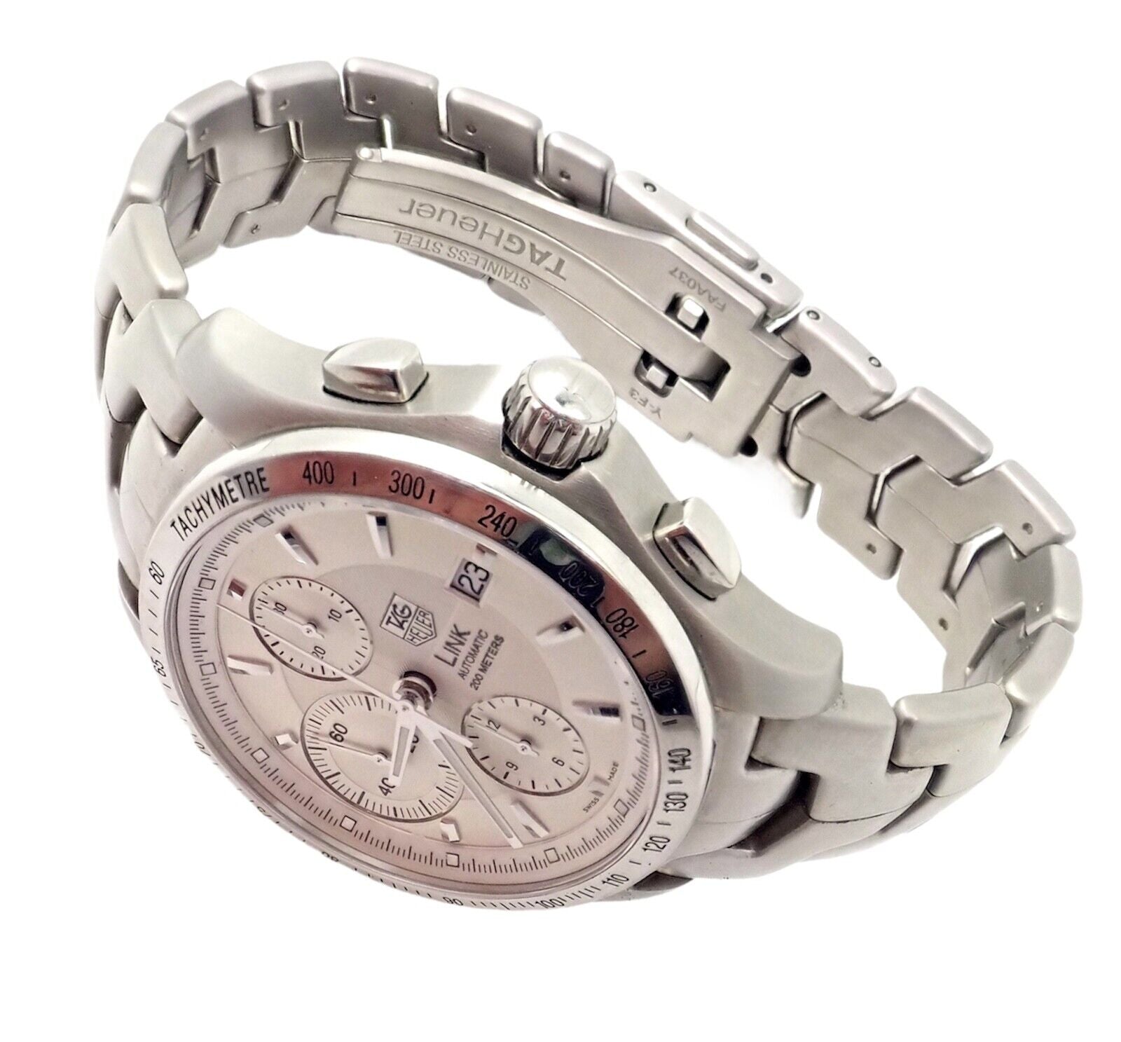 Authentic Tag Heuer Link Automatic Calibre 16 CJF2111 Men's Luxury Watch - Perfect for Business, Formal Events & Special Occasions