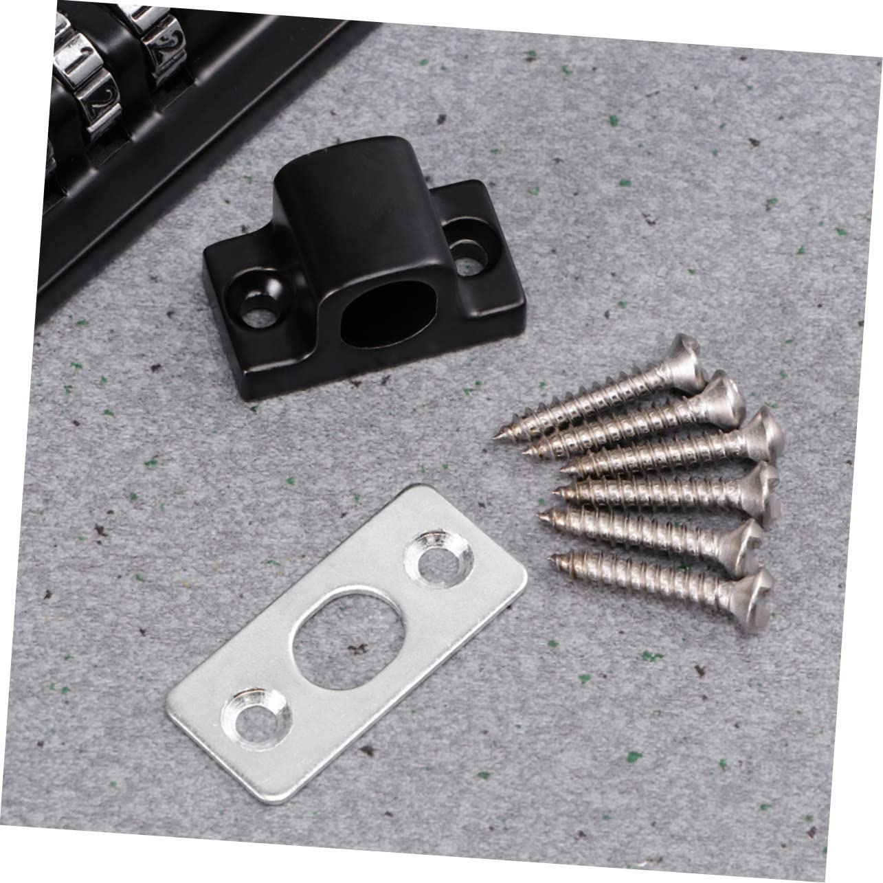 Rustproof Sliding Door Lock - Heavy Duty Bolt Lock for Kitchen, Gate, Mailbox, Luggage & Backpack | Secure Travel & Home Use