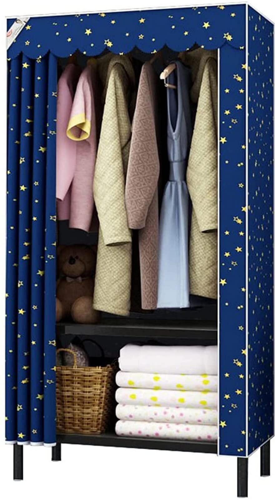 Portable Closet Organizer with Metal Frame - 70