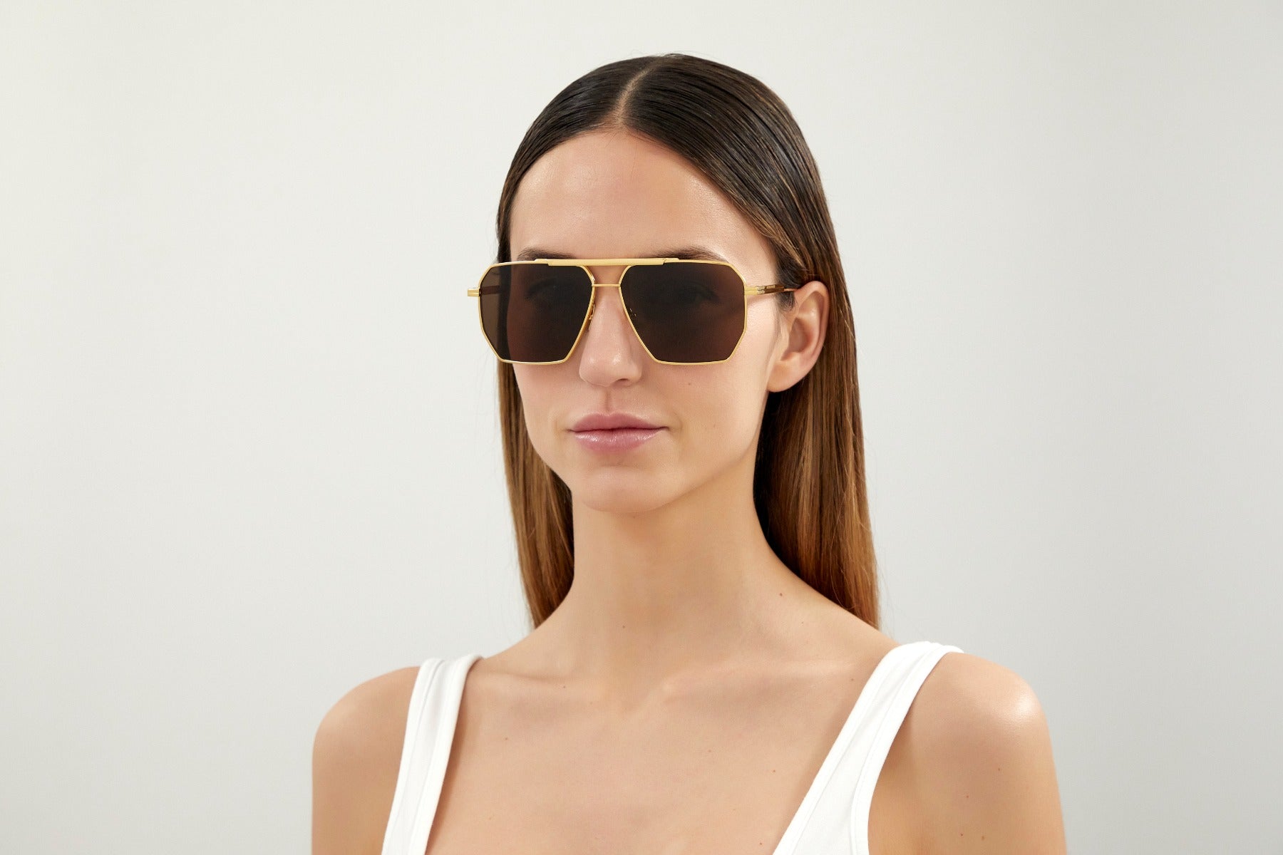 Bottega Veneta BV1012S Sunglasses - Luxury Designer Shades for Women & Men | UV Protection, Polarized Lenses | Perfect for Driving, Travel & Outdoor Activities