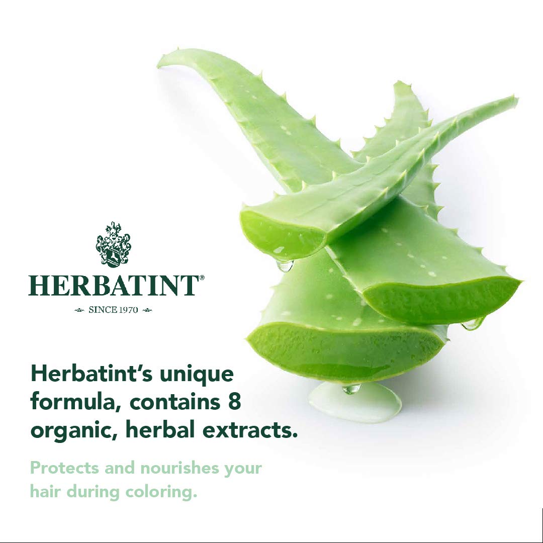 Herbatint Permanent Herbal Hair Color Gel - 4R Copper Chestnut (4.56 oz) | Ammonia-Free, Natural Hair Dye for Gray Coverage | Perfect for Home Use & Salon-Quality Results
