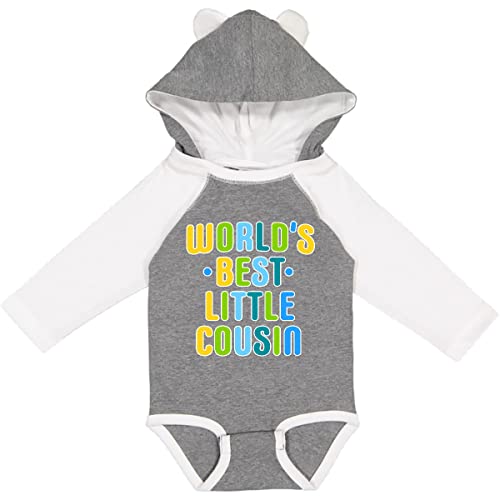 World's Best Little Cousin Baby Bodysuit - Adorable Long Sleeve Creeper for Infants | Perfect for Family Photos, Holidays & Special Occasions