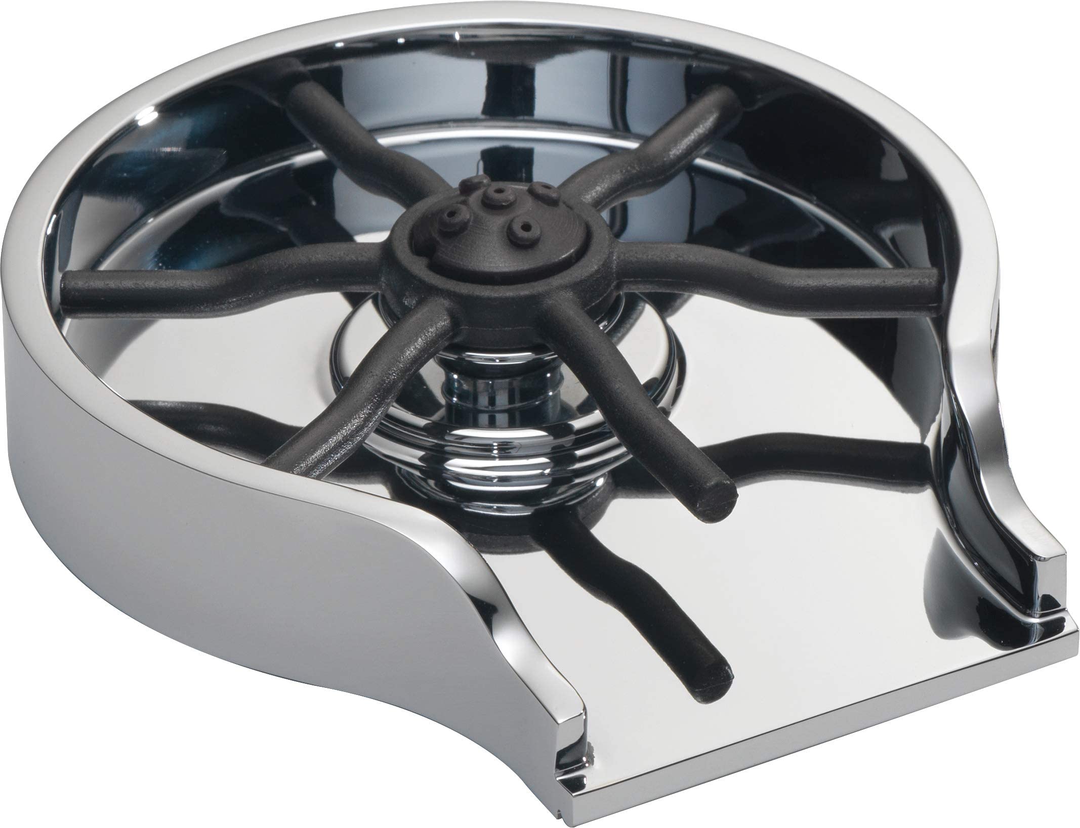 Delta GR150 Chrome Glass Rinser for Kitchen & Bar Sinks - Premium Sink Accessory for Washing Wine Glasses, Beer Mugs & Barware - Perfect for Home Bars, Restaurants and Commercial Use
