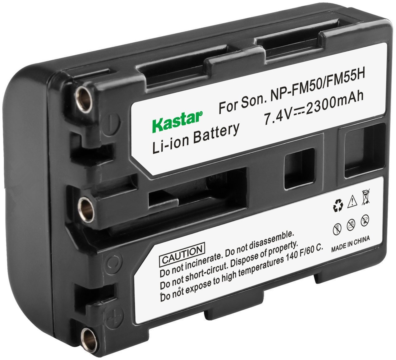 Kastar NP-FM50 Lithium Battery Replacement for Sony Cybershot DSC-F707 S30 S50 S70 S75 S85, Mavica MVC-CD200 CD250 CD300 CD400, Camcorder TRV11 TRV50 TRV340 TRV530 TRV730 TRV828 TRV840 TR648 PC5 PC100 PC110 PC120 - Perfect for Travel, Photography & Video Recording
