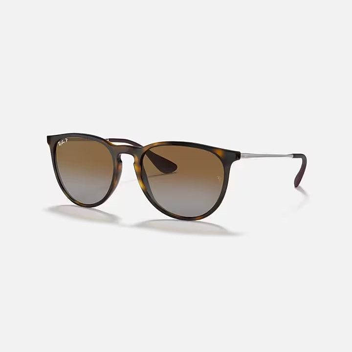 Ray Ban Erika Sunglasses - Light Havana Frame & Brown Lenses - Stylish & UV Protection for Outdoor Activities, Driving, and Beach Vacations