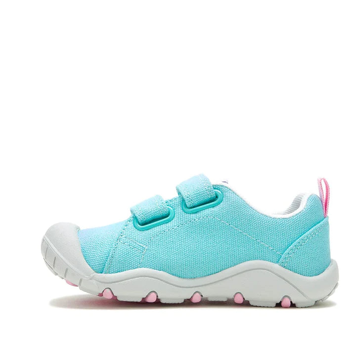 Kamik Teal Camden Toddler Sneakers - Waterproof Kids Shoes for Boys & Girls - Comfortable Lightweight Walking Shoes for Outdoor Play & School Activities
