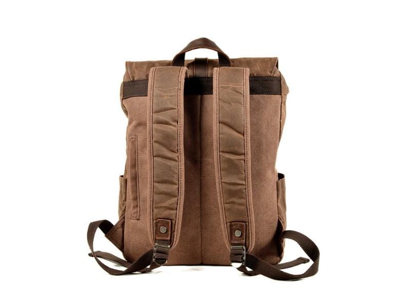 Durable Canvas Convertible Backpack Rucksack - Stylish & Versatile Travel Bag for Men & Women | Perfect for Hiking, Commuting & College Campus Use
