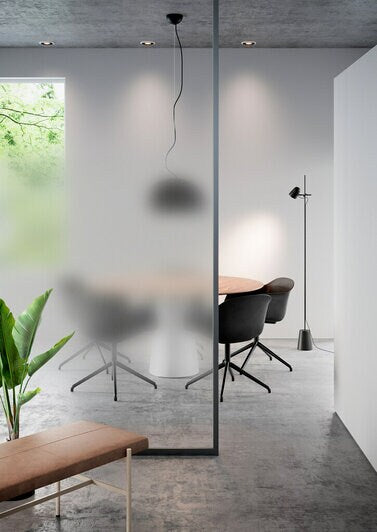 3M Oval SH2FGOV Gradient Style Window Film - UV Protection & Privacy for Home & Office Windows