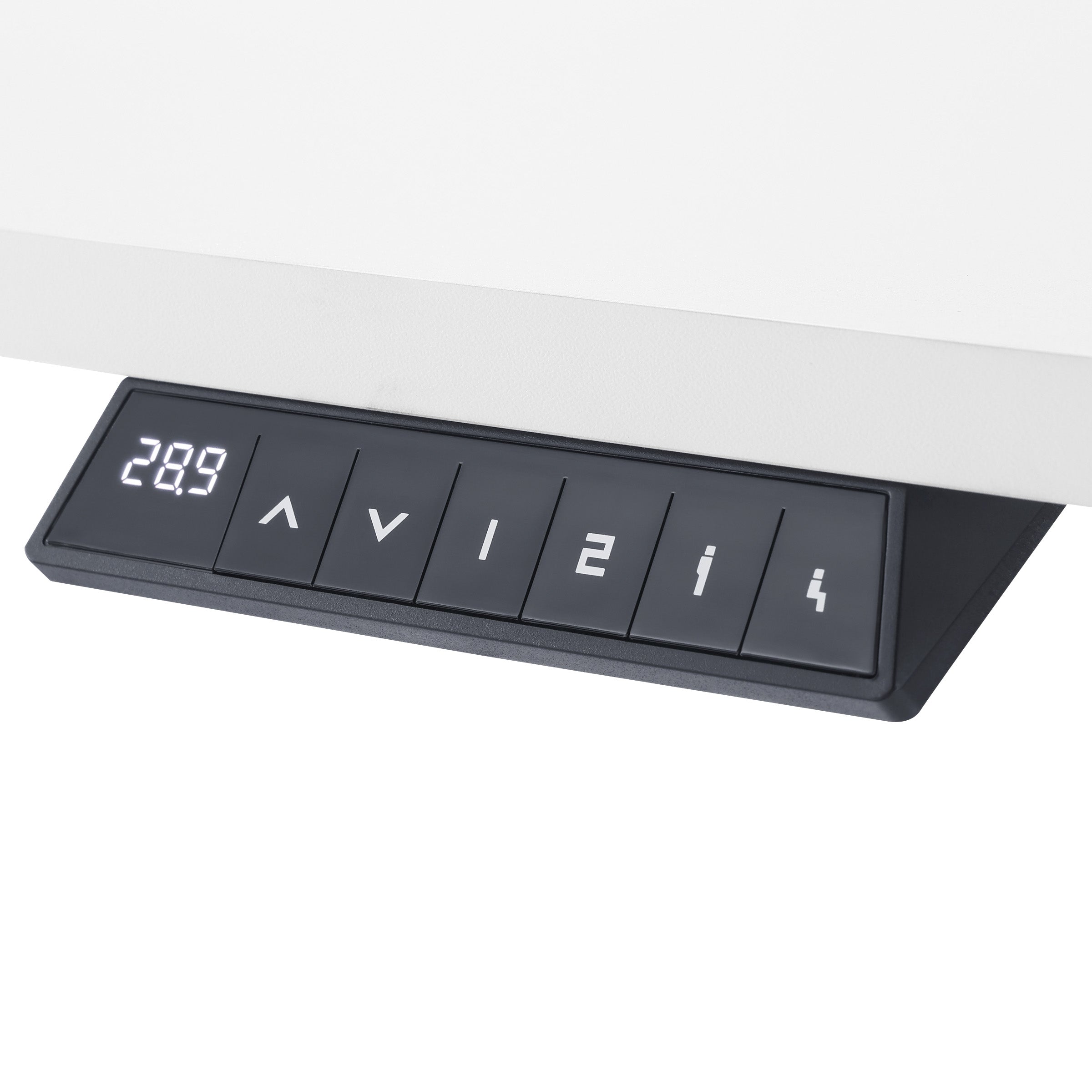 Office Star Primo Sit to Stand Electric Adjustable Height Desk [PMO4823] - Perfect for Home Office, Gaming & Workspace Ergonomics