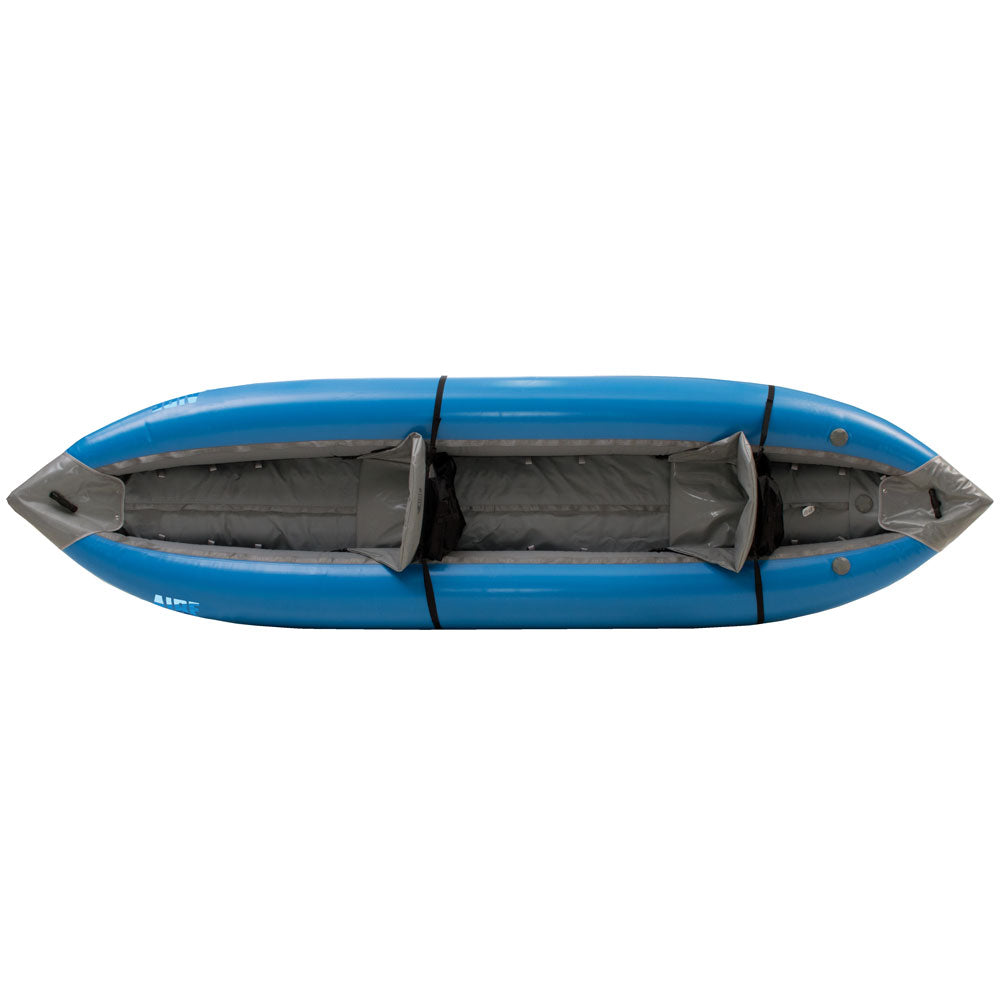 AIRE Outfitter II Inflatable Kayak - Lightweight & Portable 2-Person Kayak for Camping, Fishing & River Adventures