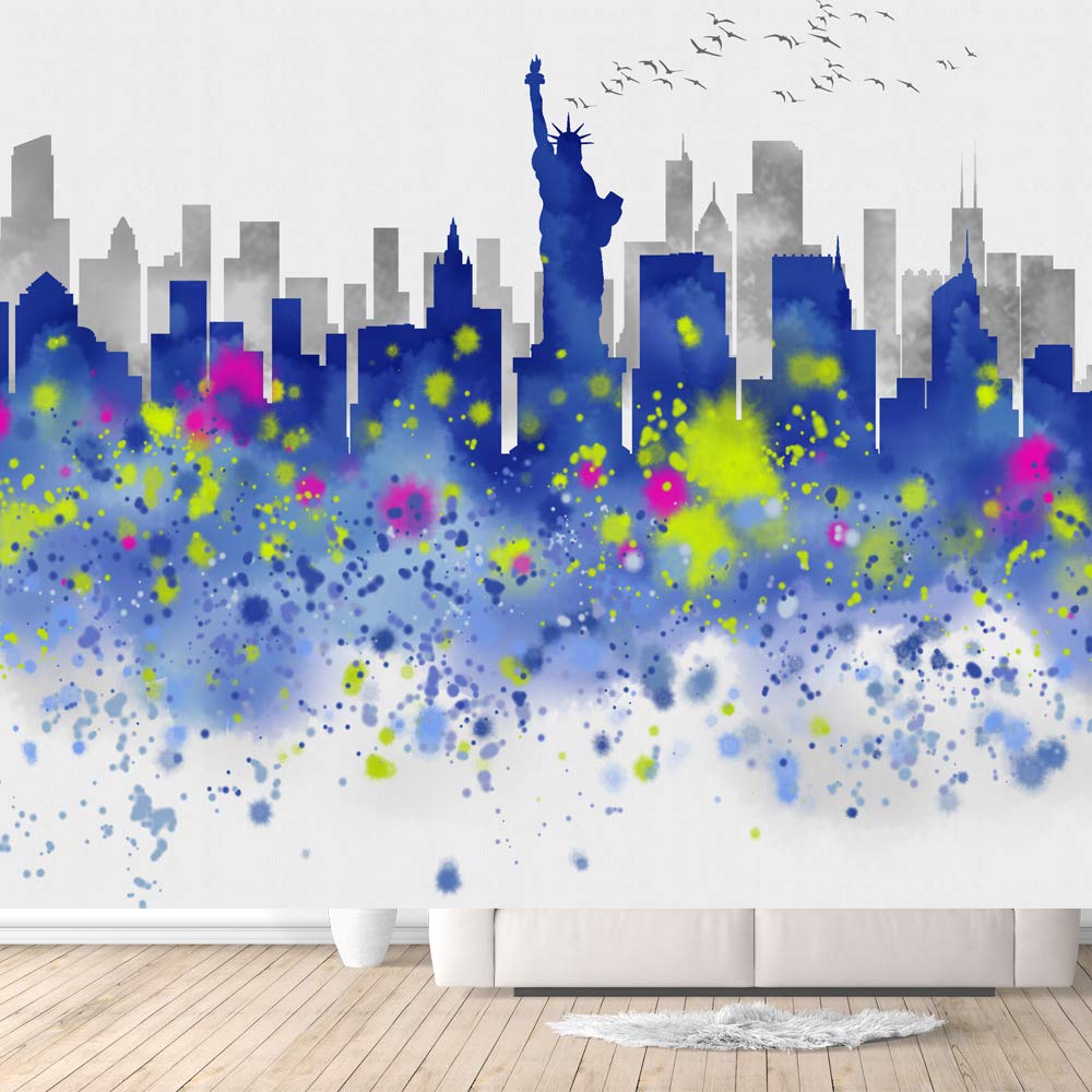 IDEA4WALL Removable Peel and Stick Wallpaper - Beautiful Floral Wall Murals for Bedroom Decor (100x144 inches) | Perfect for Home, Nursery, Dorm Room & Office Wall Stickers