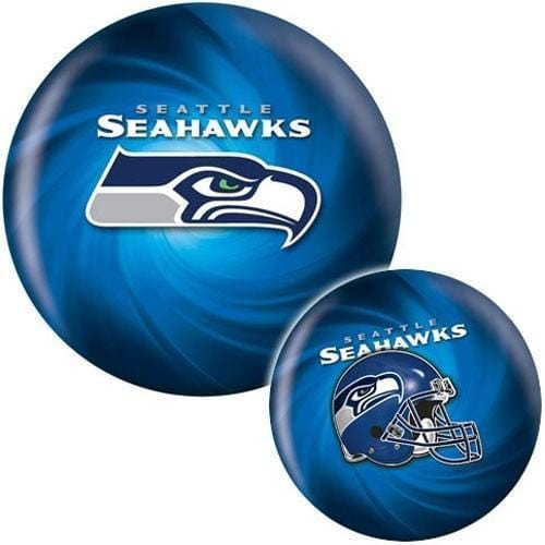 KR NFL Seattle Seahawks Viz Bowling Ball - Official Team Logo Design for Bowling Enthusiasts | Perfect for League Play, Tournaments, and Seahawks Fans