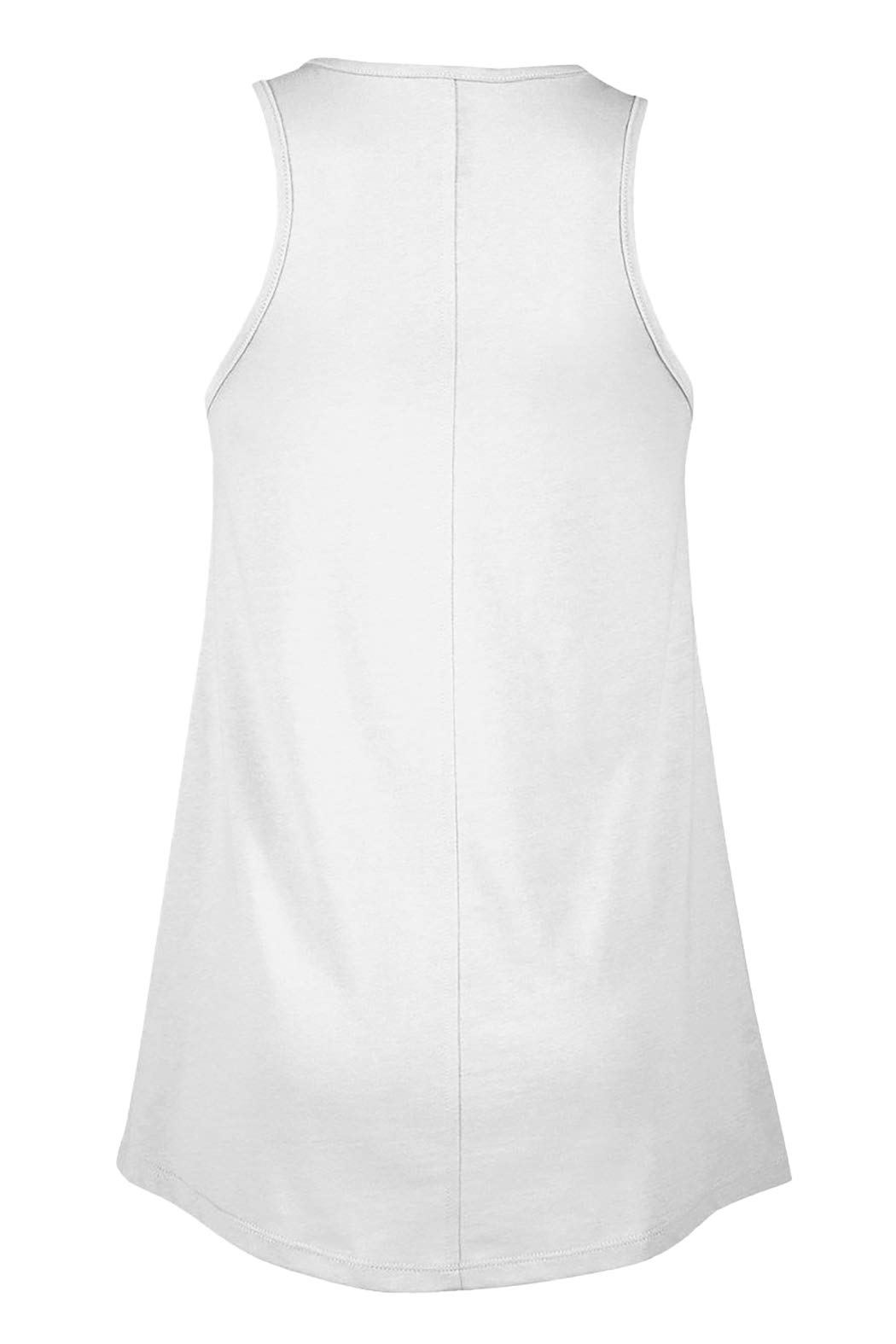 Satanic Pentagram Heavy Metal 666 Badass Women's Flowy Tank Top | Gothic Occult Fashion for Concerts & Festivals