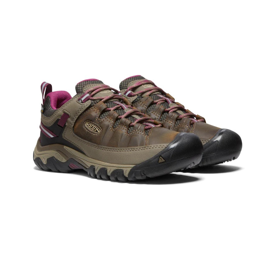 KEEN Targhee III WP Waterproof Hiking Boots for Women - Lightweight & Durable Outdoor Shoes for Trail Walking, Backpacking & Adventure Travel