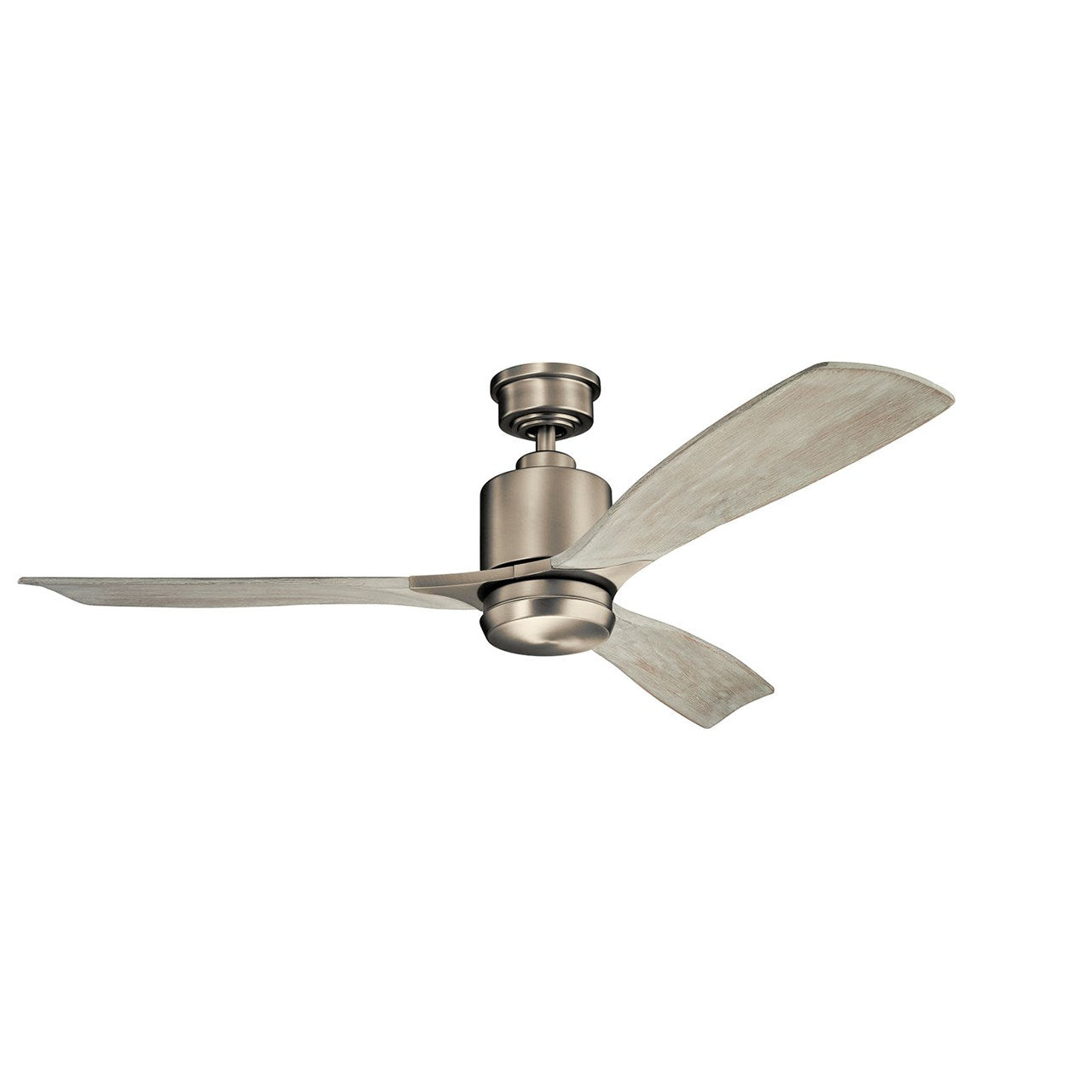 Ridley Ceiling Fan with Remote Control - 52 Inch Modern Low Profile Flush Mount Indoor Fan - Energy Efficient Quiet DC Motor - Perfect for Bedroom, Living Room, and Home Office