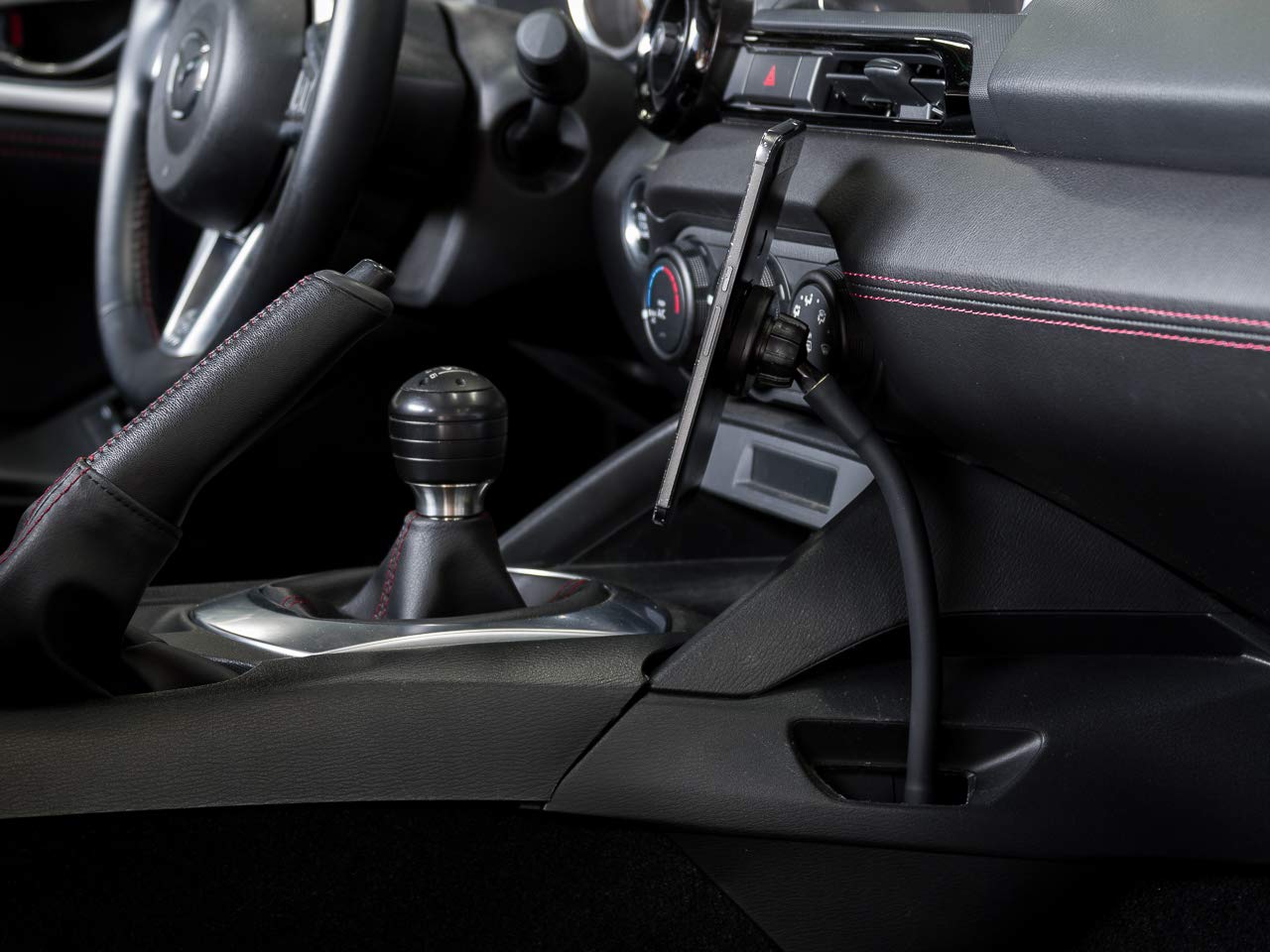 CravenSpeed Gemini Magnetic Phone Mount for Fiat 124 Spider 2017-2020 - Secure Hands-Free Car Mount for iPhone & Android - Perfect for Road Trips & Daily Commutes