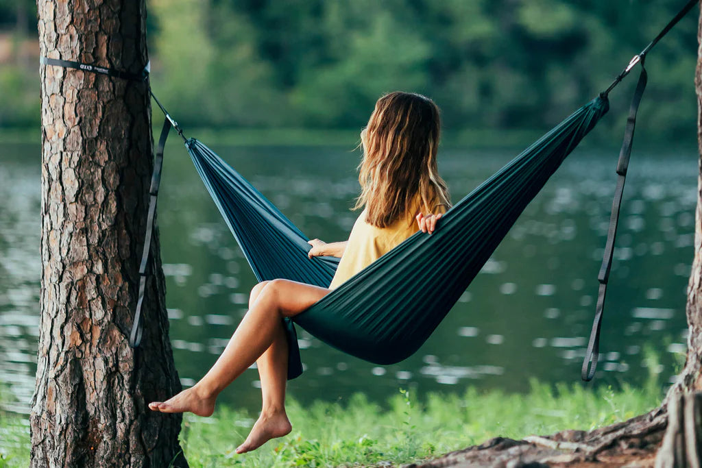 Eno TravelNest Hammock with Heavy-Duty Straps - Portable Camping & Backpacking Gear for Outdoor Adventures