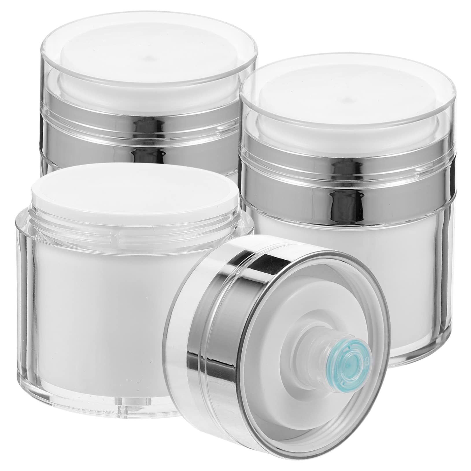 FOMIYES 3-Piece Travel-Sized Sunscreen & Lotion Containers - Leak-Proof Cream Jars for Makeup Samples, Toiletries, Body Cream & Cosmetics | Perfect for Travel, Gym & Daily Skincare Routine