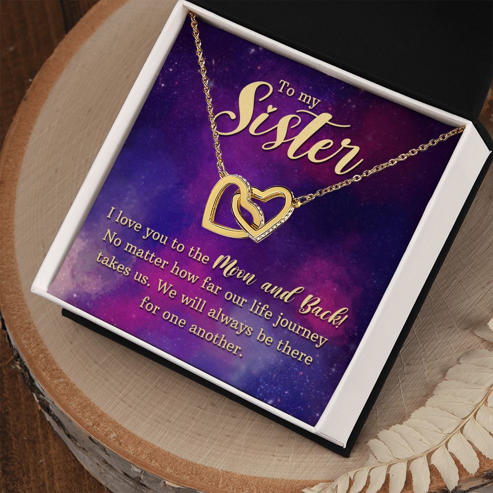 Interlocking Heart Friendship Jewelry Set - Perfect Gift for Sister, Best Friend, or Loved One - Christmas, Birthday, Anniversary - Ideal for Special Occasions and Everyday Wear
