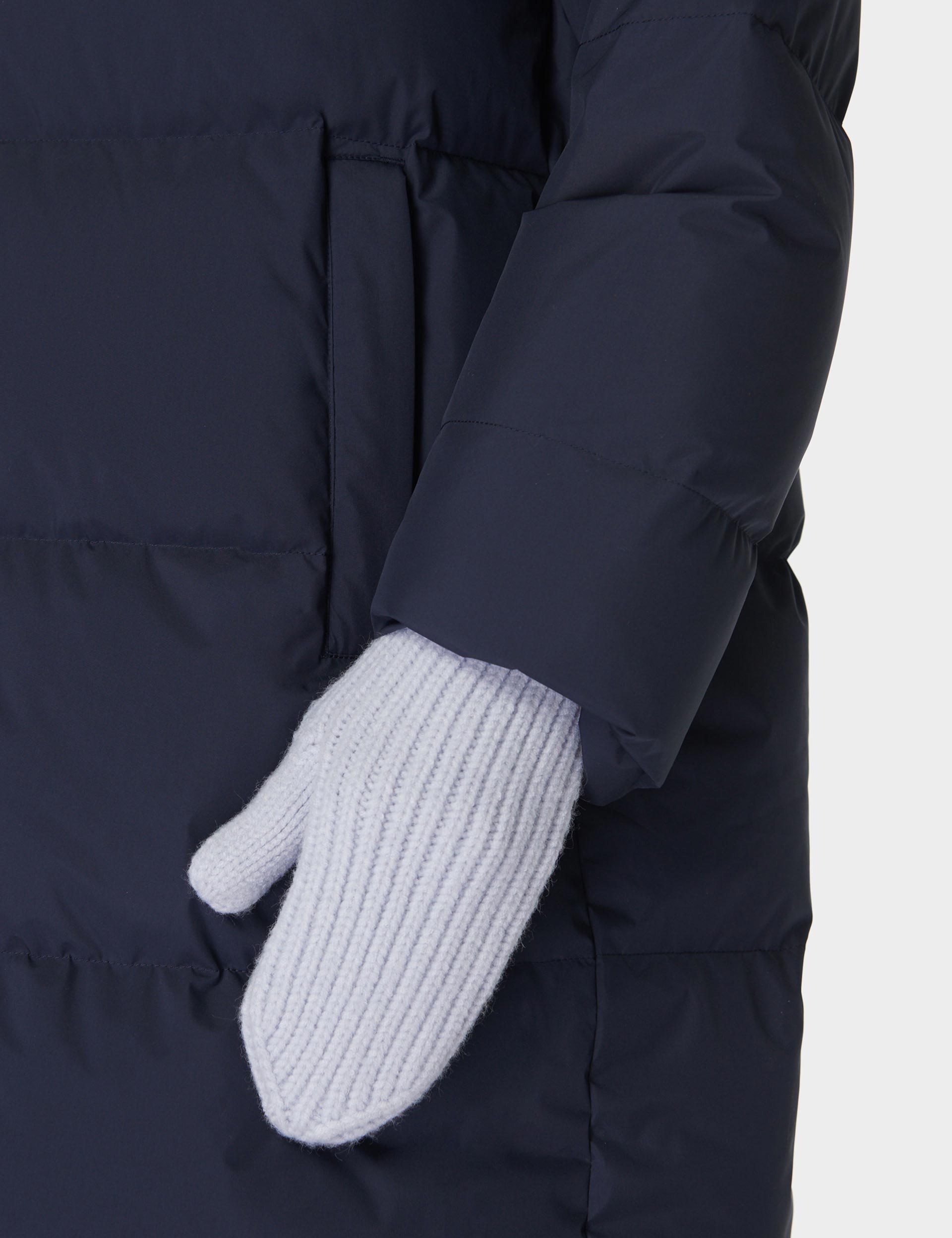 Snowfall Knitted Mittens - Salt Blue | Warm Winter Gloves for Women & Men | Perfect for Snowboarding, Skiing & Outdoor Activities