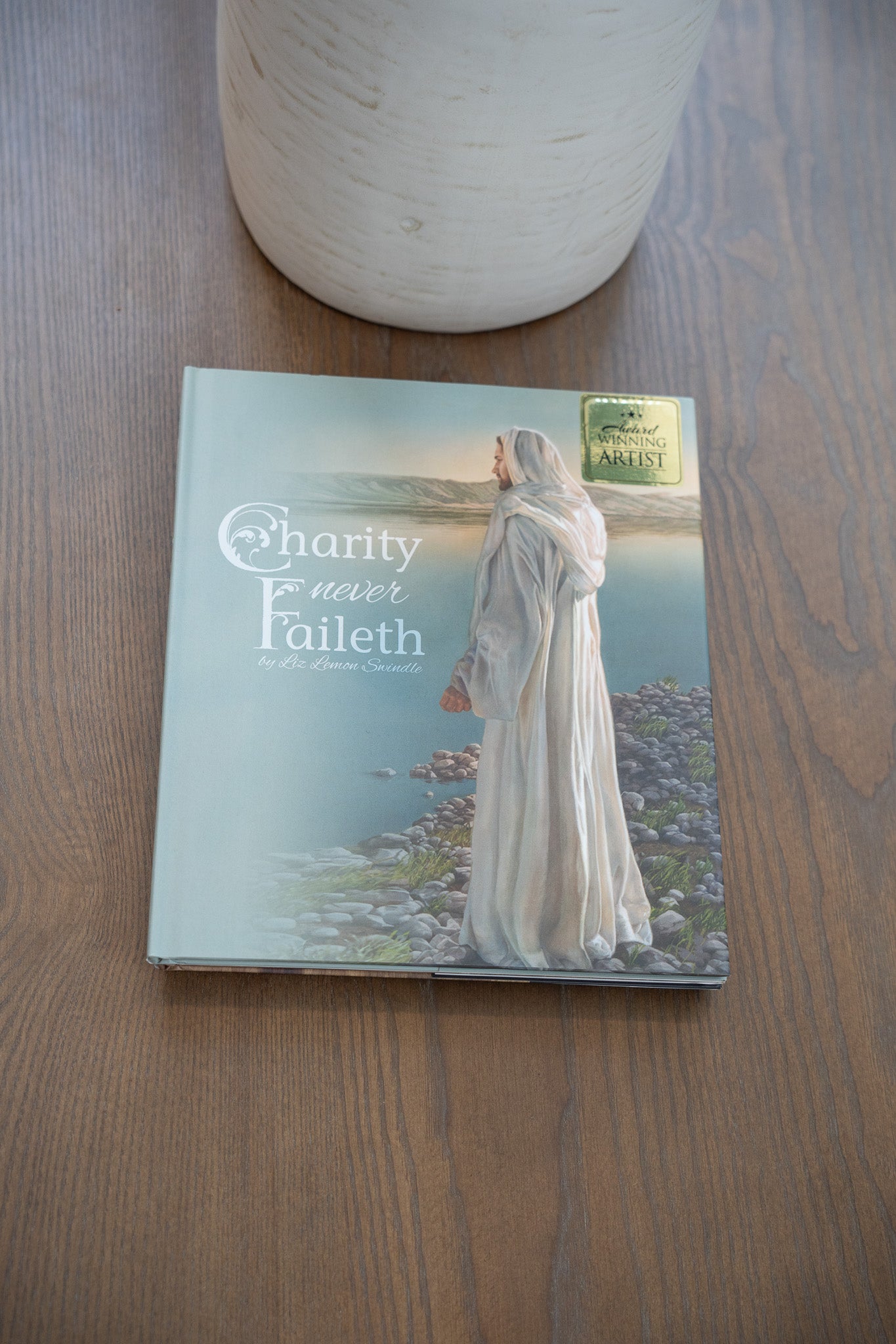 Charity Never Faileth Book - Inspirational Christian Gift for Women & Men - Perfect for Bible Study, Church Groups & Personal Devotion