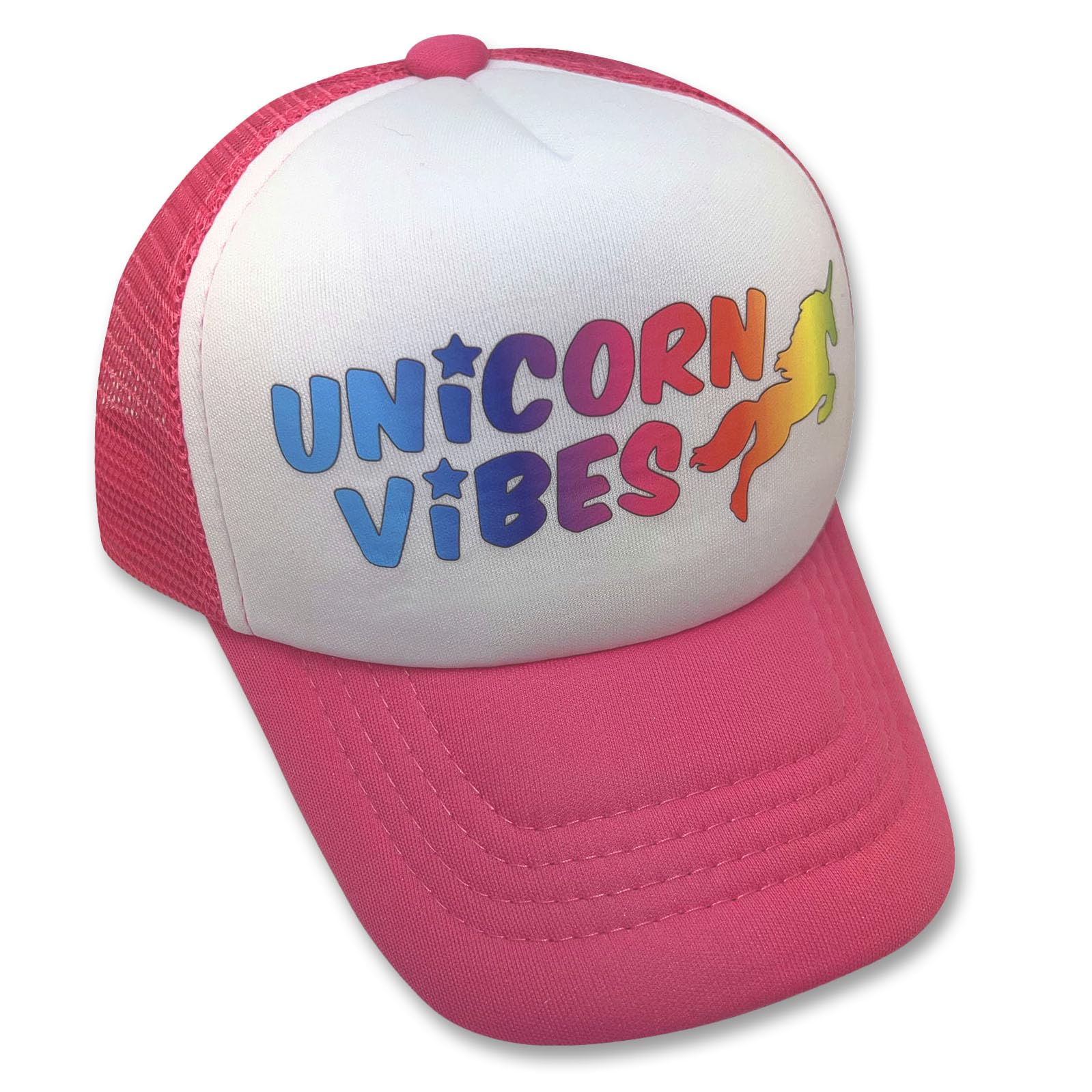 Sol Baby Unicorn Snapback Hat - Adjustable Mesh Cap for Toddlers & Kids - Beach & Outdoor Wear