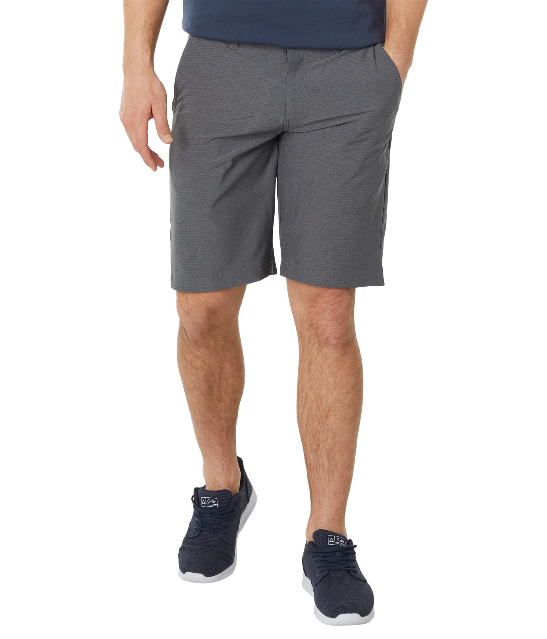 TravisMathew Sand Harbor Heather Dark Grey Men's Golf Shorts - Size 32 | Comfortable & Stylish for Golf, Casual Wear & Outdoor Activities