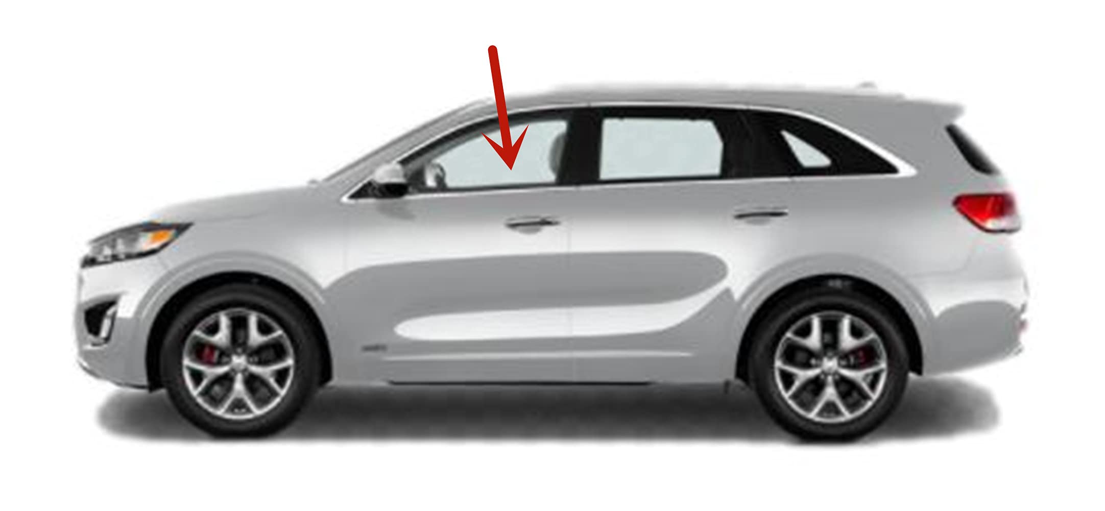 Replacement Laminated Driver Side Front Door Window Glass for 2016-2020 Kia Sorento | Durable Auto Glass Upgrade for Enhanced Safety & Noise Reduction | Perfect for DIY Installation & Vehicle Maintenance