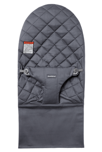 BabyBjorn Fabric Set for Bouncer Bliss - Soft Quilted Cotton Cover - Perfect for Nursery, Playtime & Baby Comfort