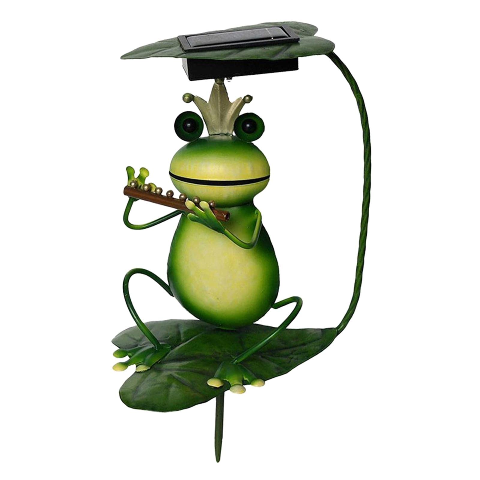Waterproof Outdoor Frog Figure with Bagpipe - Decorative Garden Statue for Patio, Lawn, and Yard Decor | Perfect for Halloween, Christmas, and Seasonal Displays