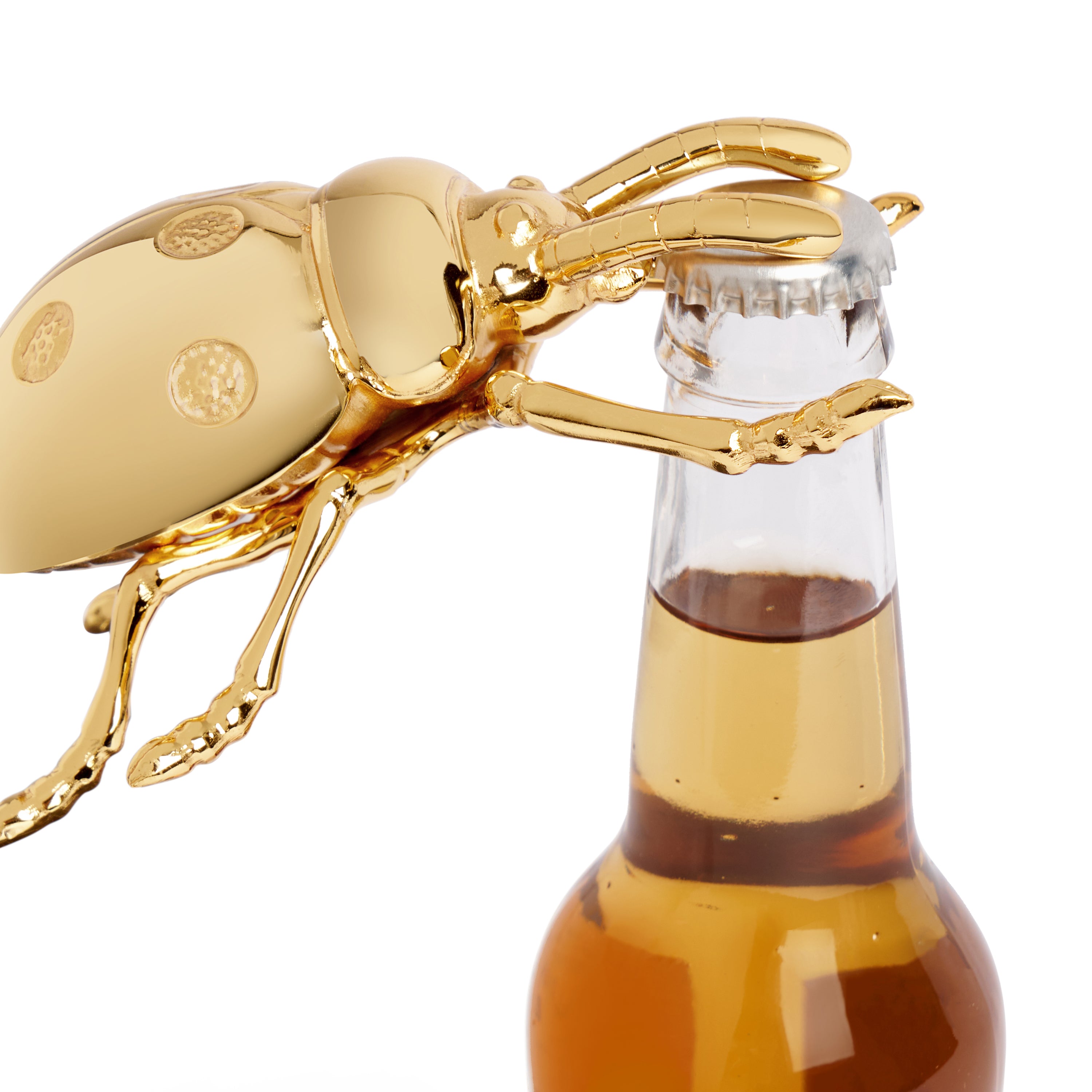 Ladybug Bottle Opener - Cute & Functional Kitchen Accessory for Beer, Soda & Home Bar Use - Perfect for Parties, BBQs & Outdoor Gatherings