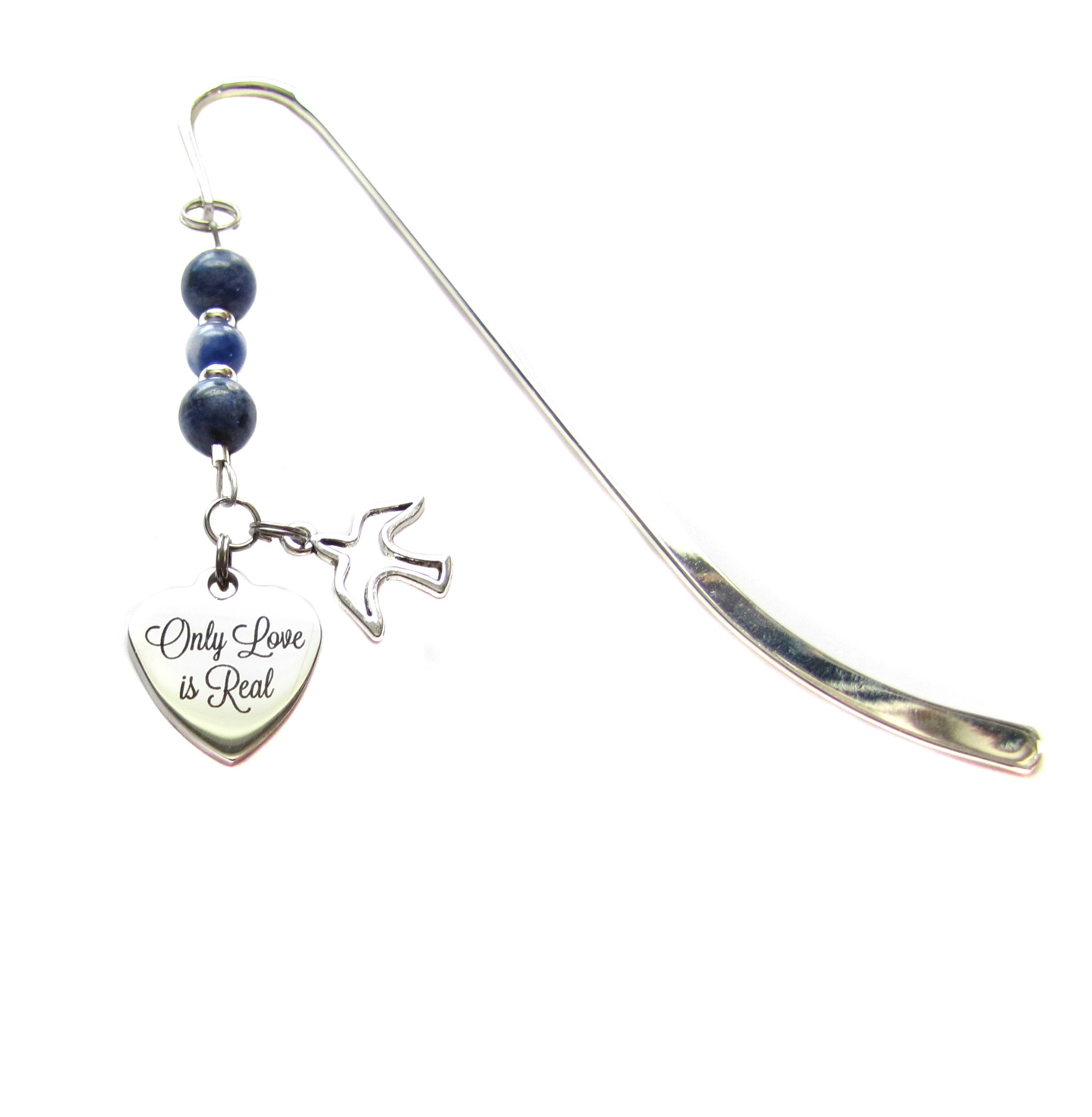 ACIM Bookmark - A Course in Miracles Inspired Only Love is Real Holy Spirit Bookmark for Bible Study & Spiritual Growth