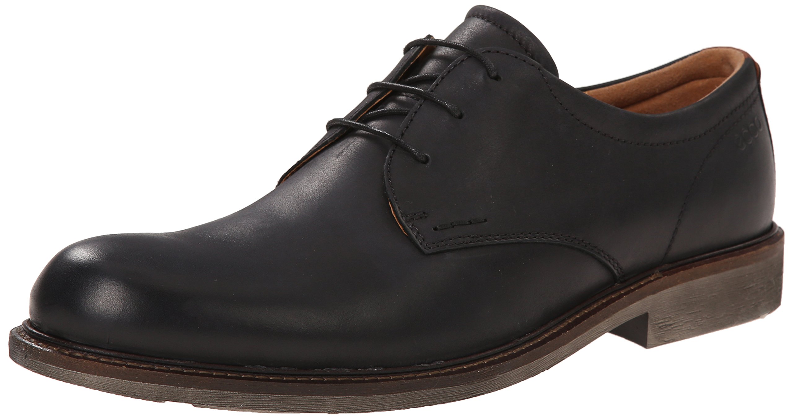 ECCO Men's Findlay Tie Oxford - Comfortable & Stylish Leather Dress Shoes for Business & Formal Occasions - Perfect for Office, Weddings & Professional Events