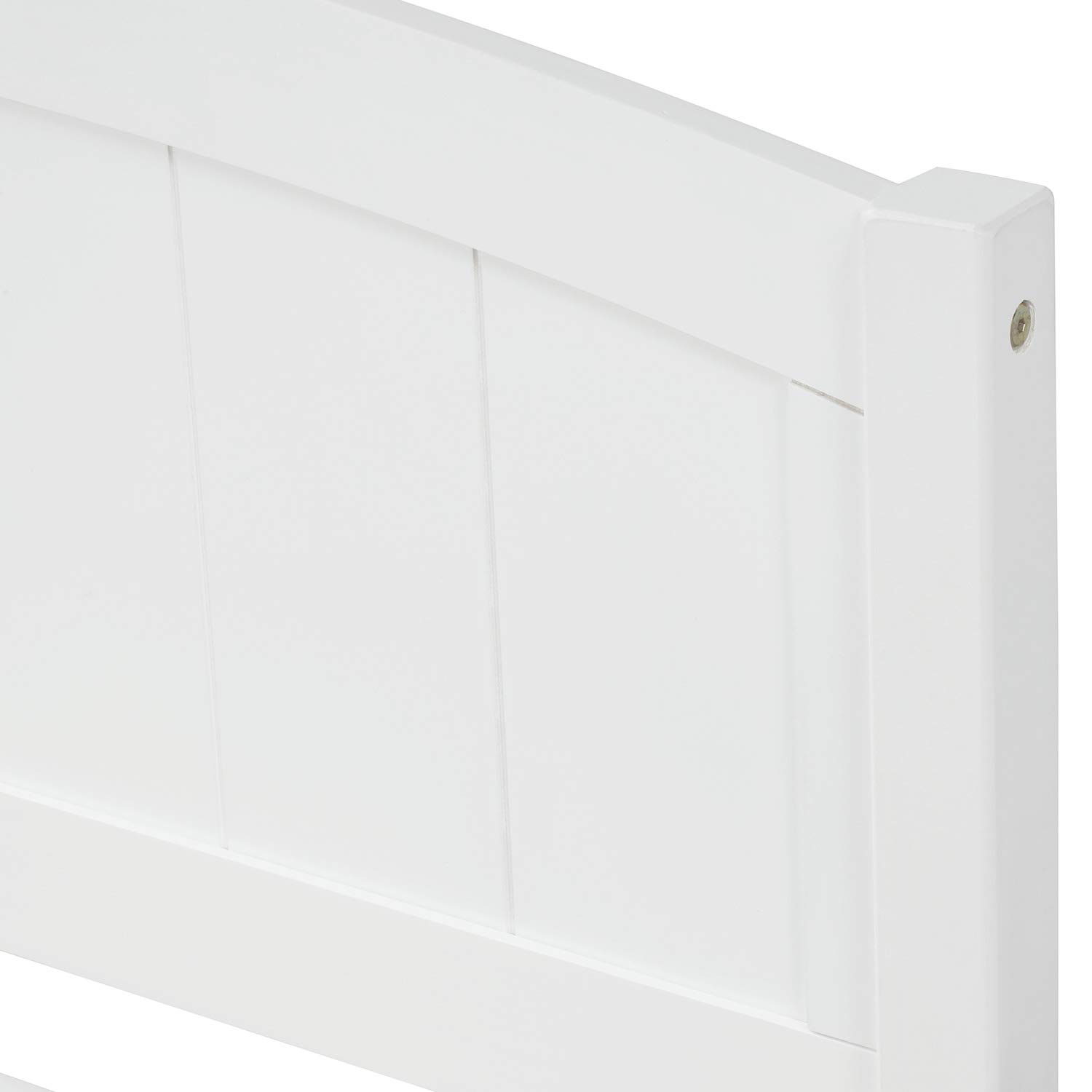 Harper & Bright Designs Twin Bed Frame - White Wood Platform Bed with 2 Drawers, Headboard & Footboard, Wood Slat Support | Perfect for Kids Rooms, Guest Bedrooms & Small Spaces