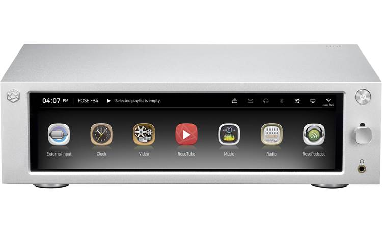 Rose RS201E HiFi Media Player - High Resolution Audio & Video Player with Bluetooth, Supports 4K HD, FLAC, MP3 - Perfect for Home Theater, Car Audio & Portable Entertainment