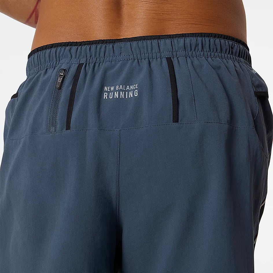 New Balance Men's 5-Inch Impact Running Shorts - Lightweight Quick-Dry Athletic Shorts for Running, Gym & Workout - Comfortable Stretch Fabric with Side Pockets
