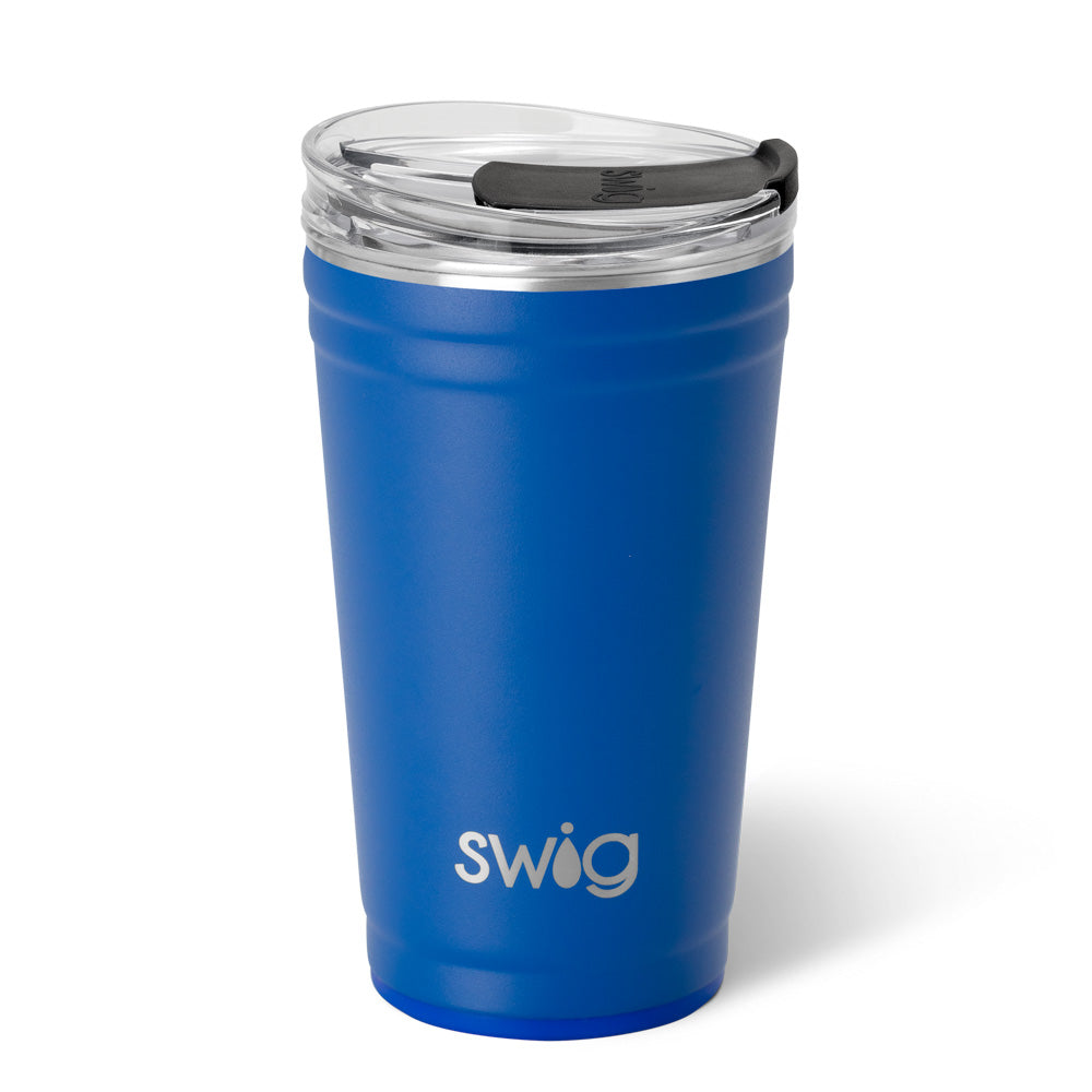 24oz Royal Party Cups - Bulk Disposable Plastic Cups for Beer, Cocktails & Drinks - Perfect for Weddings, BBQs, Pool Parties & Events