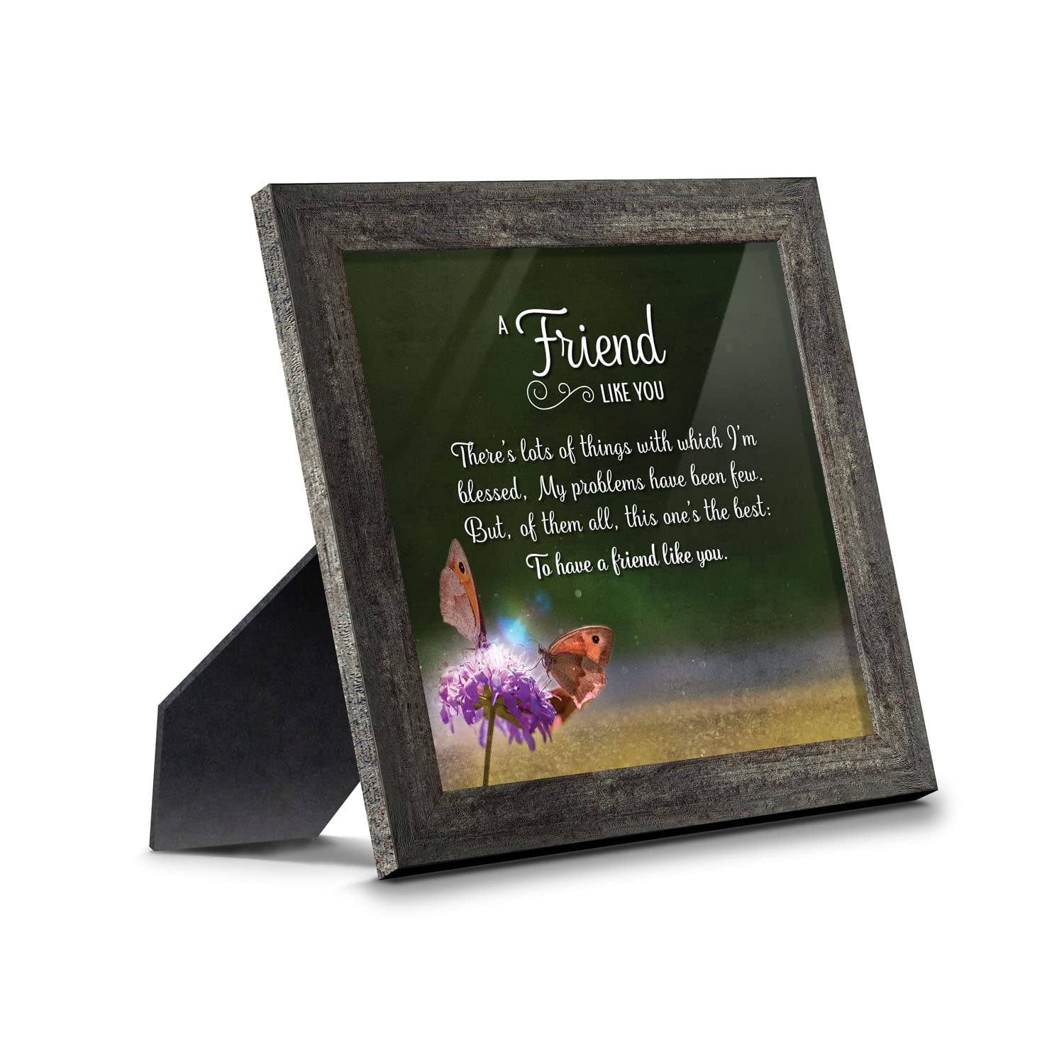 Crossroads Home Décor Best Friend Picture Frame - Perfect for Best Friend Birthday Gifts, Anniversaries, and Home Decor, 6315CH